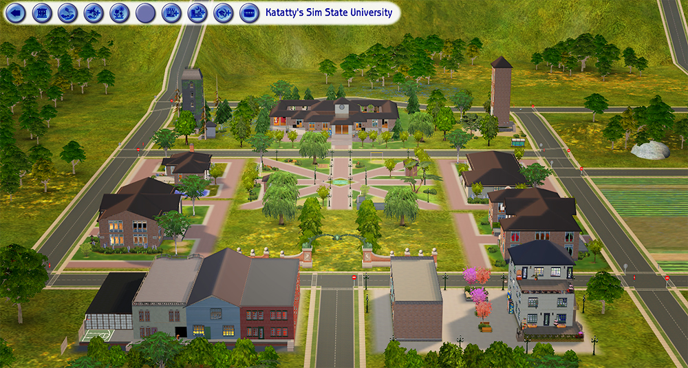 Sim State University, The Sims Wiki